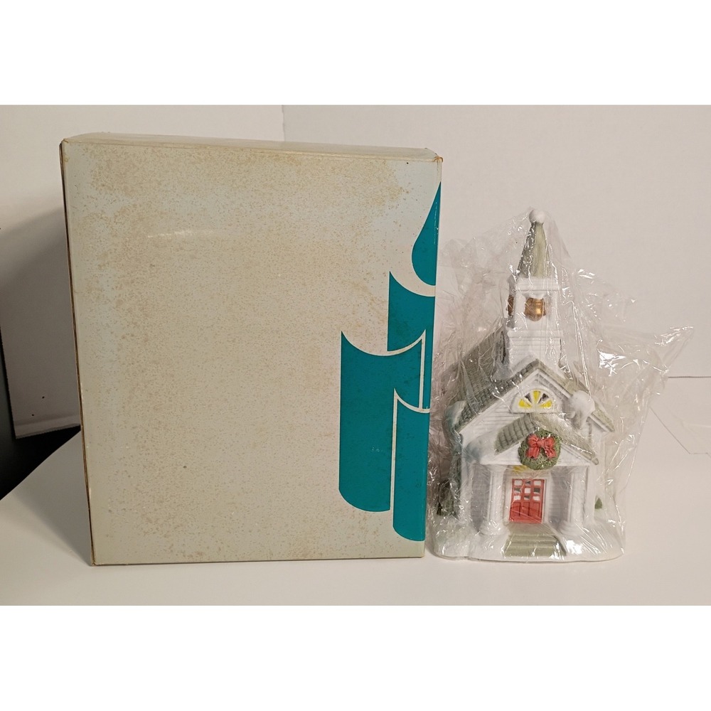 Partylite The Church Tealight Candle Holder P0428 - RETIRED- Christmas Village